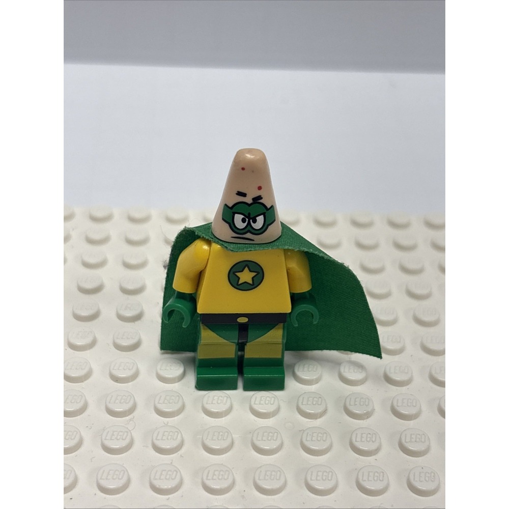 LEGO Minifigure bob026 PATRICK SUPER HERO Minifig From SpongeBob SquarePants